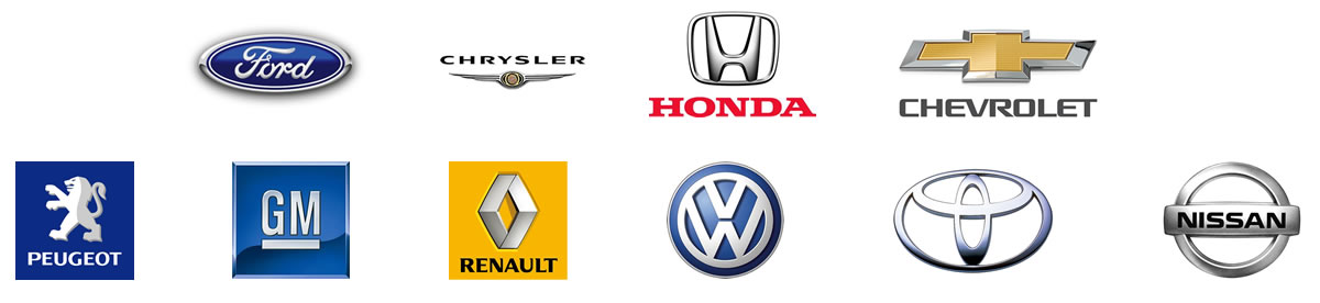 Refacciones y Autopartes Para Ford, Chrysler, Honda, Peugeot, GM, Renault, VolksWagen, Toyota y Nissan